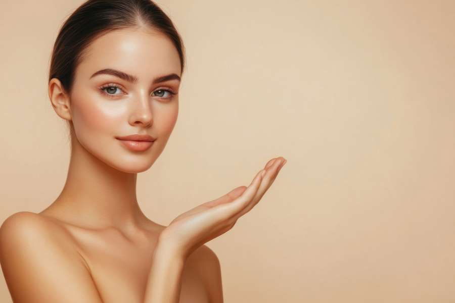 Femme au teint lumineux présentant sa peau rayonnante grâce à des astuces beauté efficaces.